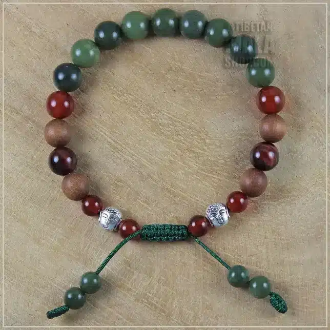 jade buddha bead bracelets