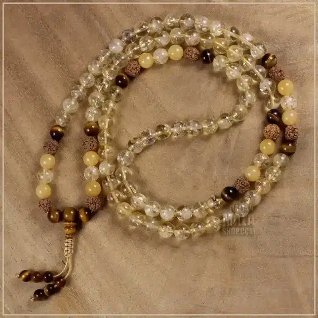 manipura mala beads