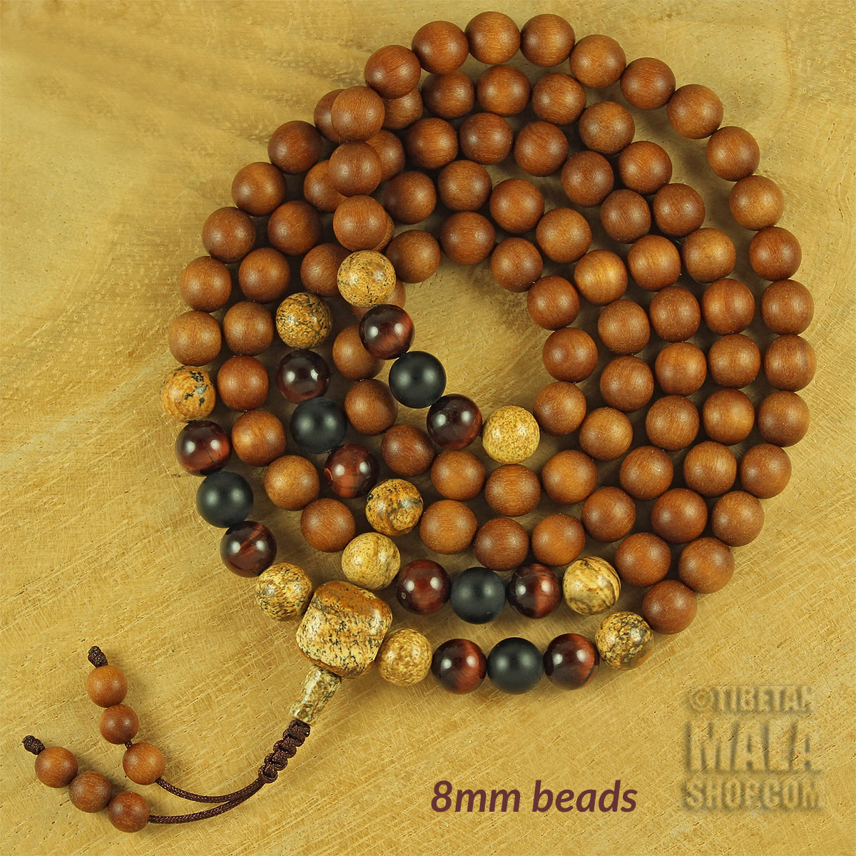Sandalwood Mala Beads Wishlist Add - Universal Hobbyist HQ
